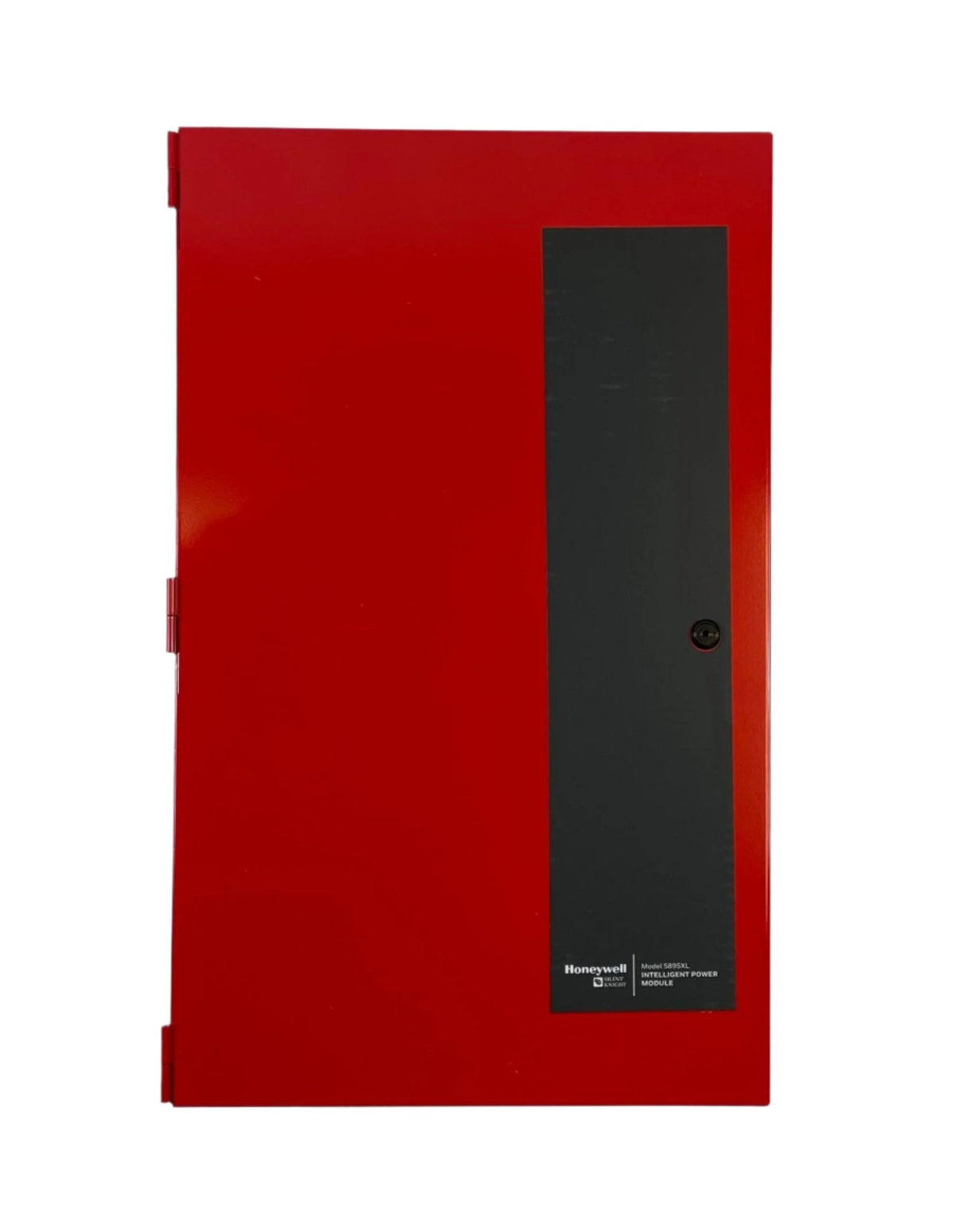 Silent Knight 005895XL addressable 6A power supply unit, black with multiple connection ports, designed for security system applications.