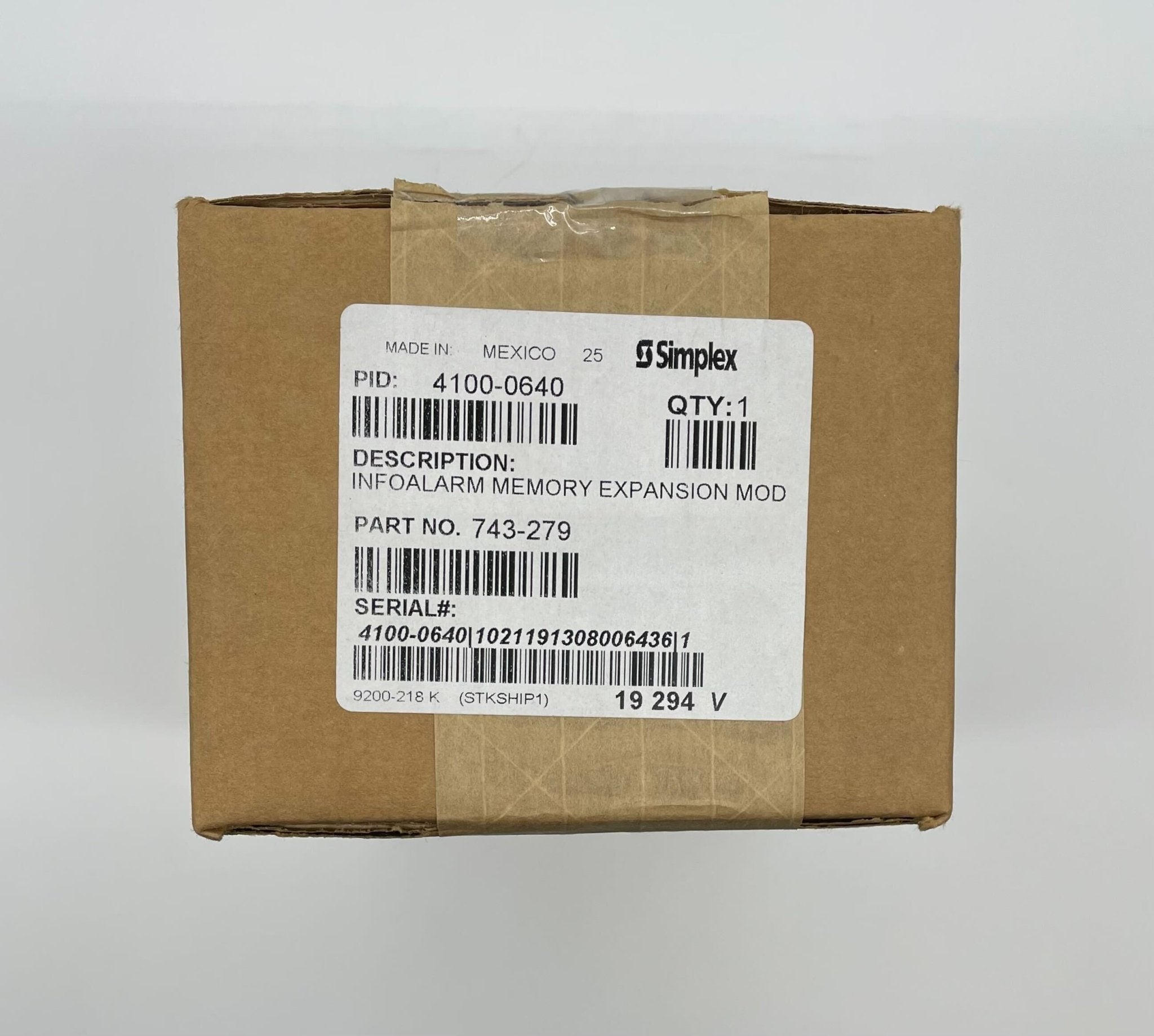 Simplex4100 - 0640