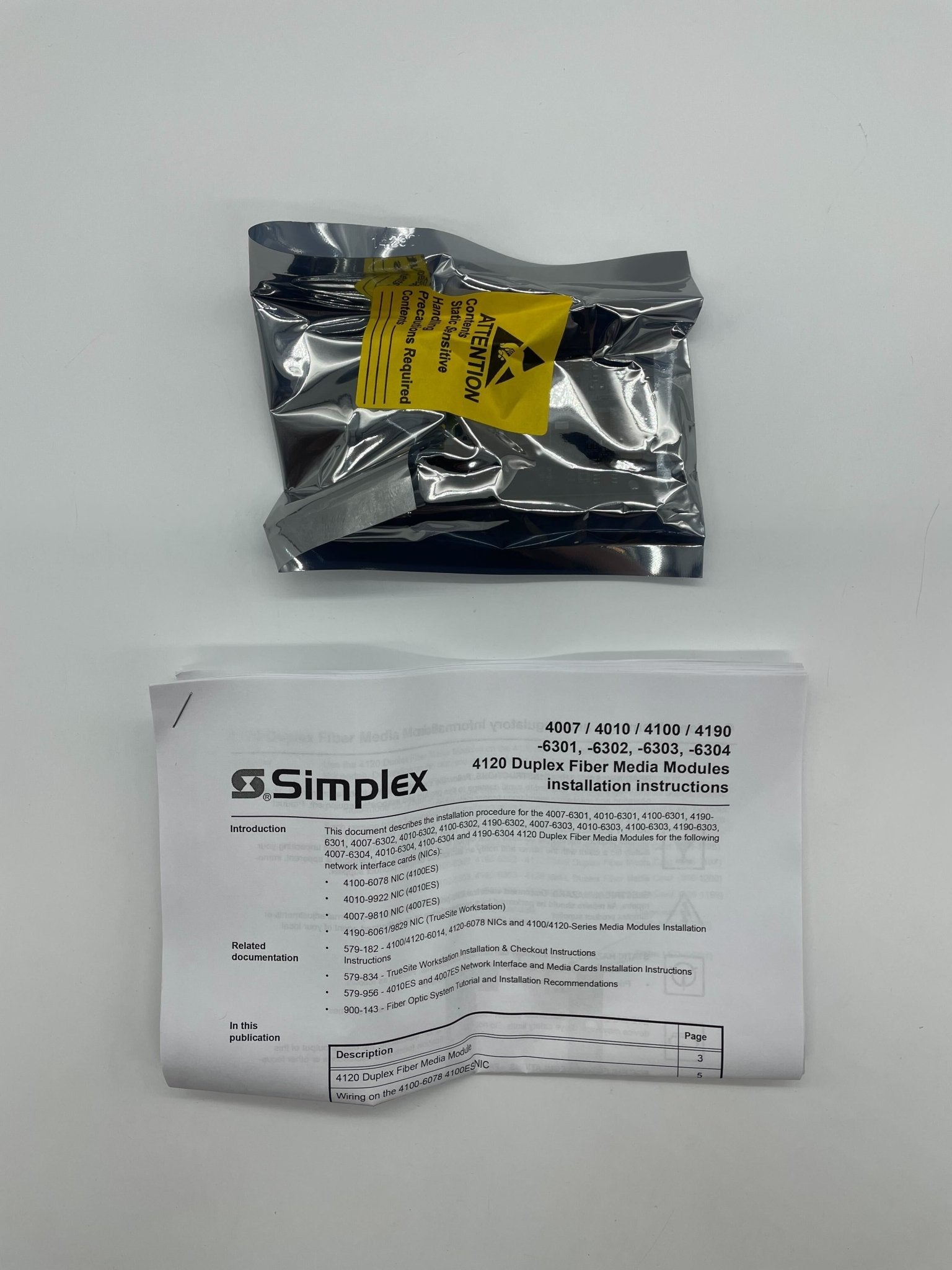 Simplex4100 - 6301