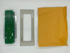 Simplex 4602-9101 fire alarm control panel with digital display and control buttons, mounted on a wall.
