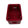 Simplex 2975-9211 fire alarm with white plastic casing and mounting bracket, designed for building safety systems.