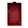 Simplex 4905-9923 fire alarm with smoke detector and wiring, mounted on a ceiling for fire safety.