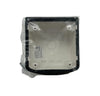 Simplex 49WPBB-SOWW fire alarm with white plastic cover and siren, designed for emergency alert systems.