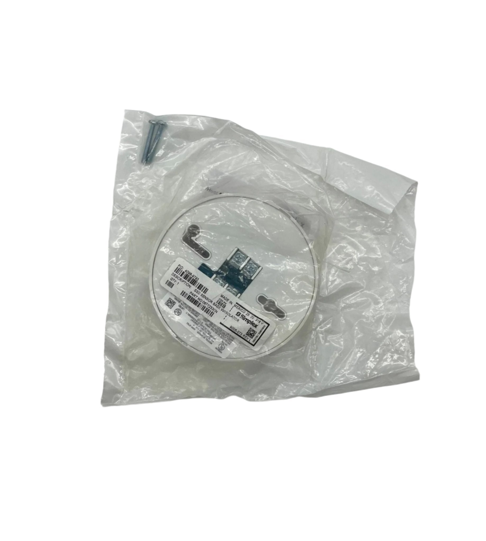 Simplex 4098-9793 Bases from Simplex, showing a sturdy industrial base with metal construction and mounting features.