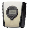 Simplex 4098-9020 fire alarm sensor from Simplex mounted on ceiling with wiring visible.