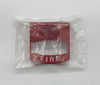 Simplex 49AVC-WRFIRE fire alarm sensor with ULC certification, mounted on a ceiling, part of the fire alarm system.