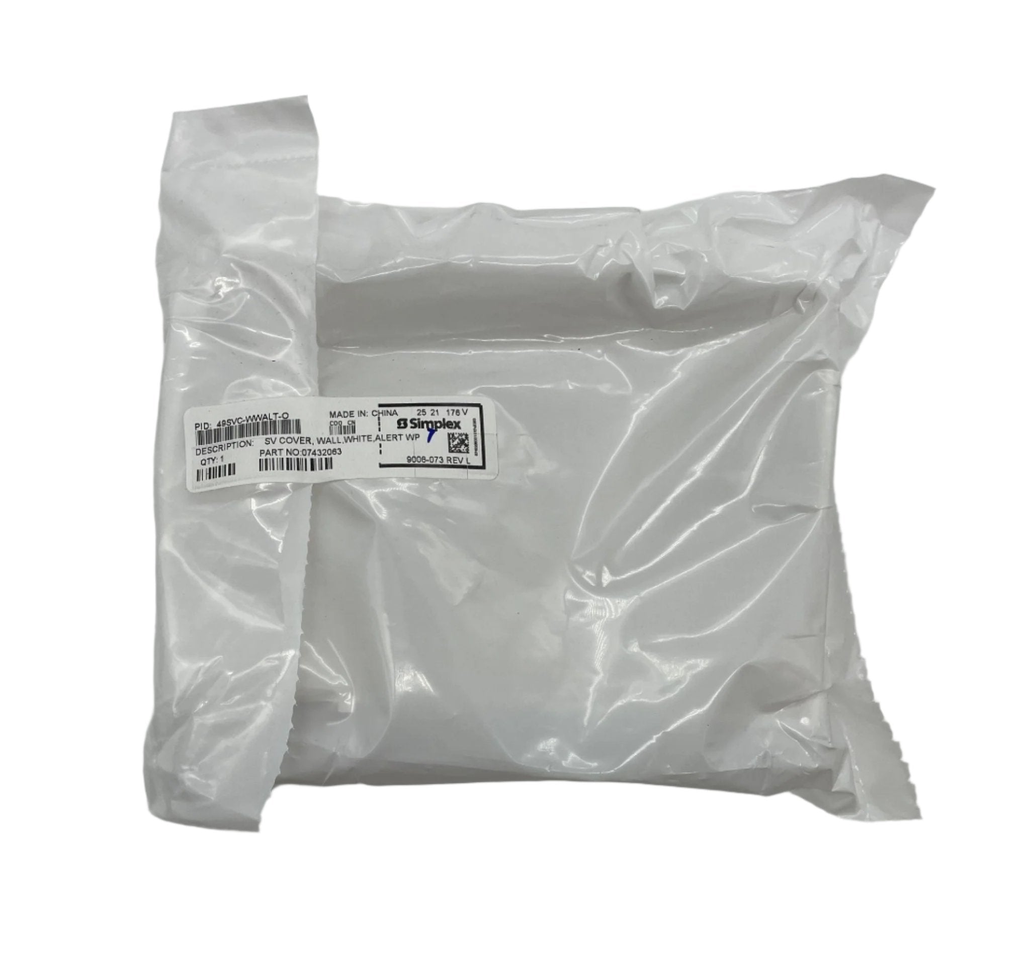 Simplex 49SVC-WWALT-O cover, weather-resistant protective cover by Simplex for outdoor equipment, shown on product image.