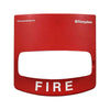 Simplex 49VOC-WRFIRE-O fire alarm with smoke and carbon monoxide detection, mounted on wall, from Simplex brand.