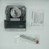 Simplex 4098-5214 duct detector installed in a ceiling, part of Simplex fire detection system for HVAC safety.