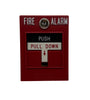 Simplex 2099-9149 fire alarm sensor with wiring and mounting components, used in fire alarm systems for safety and detection.