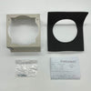 Simplex 4098-9824 fire alarm with white casing and test button, mounted on a wall for fire safety detection.