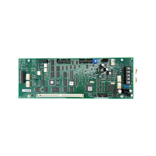 Simplex 4100-1311 fire alarm system sensor with ULC certification, mounted on a wall in a building safety setting