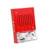 Simplex 4906-9128 fire alarm with a white rectangular design and mounting brackets, part of Simplex fire alarm system.