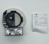 Simplex 49AVH-APPLC-O fire alarm with control panel, mounted on wall, featuring alarm indicators and wiring connections.