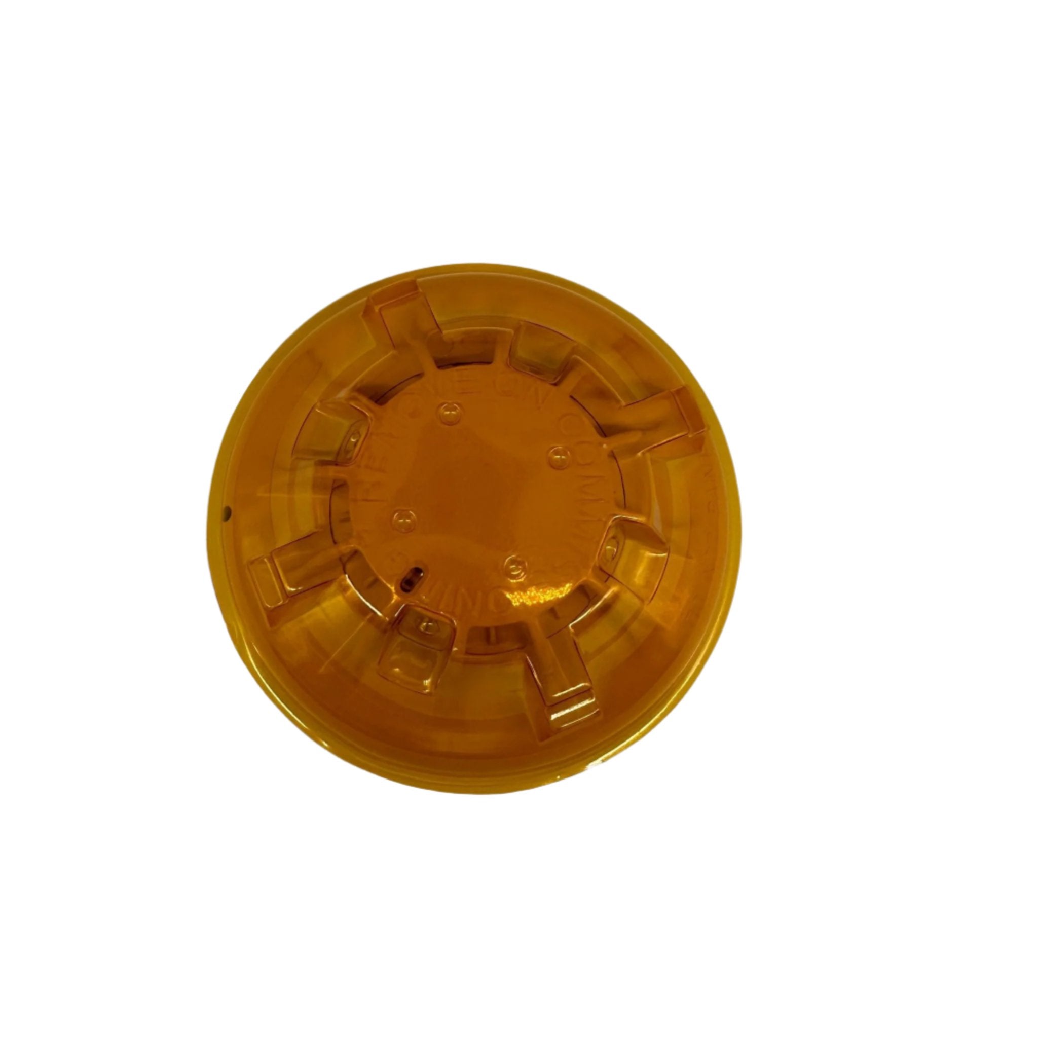 Simplex 4098-5611 fire alarm device with warning indicator, mounted on a wall for fire safety.