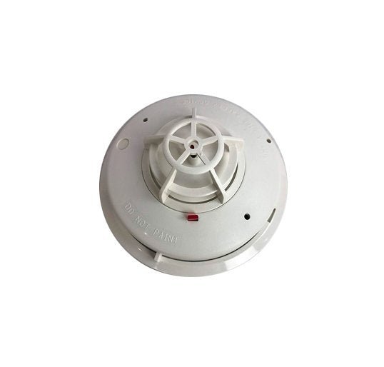 Simplex 4098-9401 fire alarm system sensor with ULC and ZNAC certification, mounted on a ceiling for fire detection.