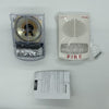Simplex 4903-9361 speaker strobe alarm with white housing and mounting base, designed for emergency notification systems.