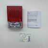 Simplex 4906-9228 fire alarm sensor with ULC certification, mounted on a ceiling in a commercial building.