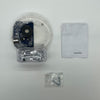 Simplex 49AV-APPLC fire alarm with control panel, featuring a sleek design and warning indicators in a professional setting.