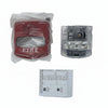 Simplex 49AV-WRFO alarm system with wireless receiver and control panel, displayed on a white background.