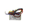 Simplex 2081-9027 fire alarm control module with visible wiring and components, designed for fire safety systems.