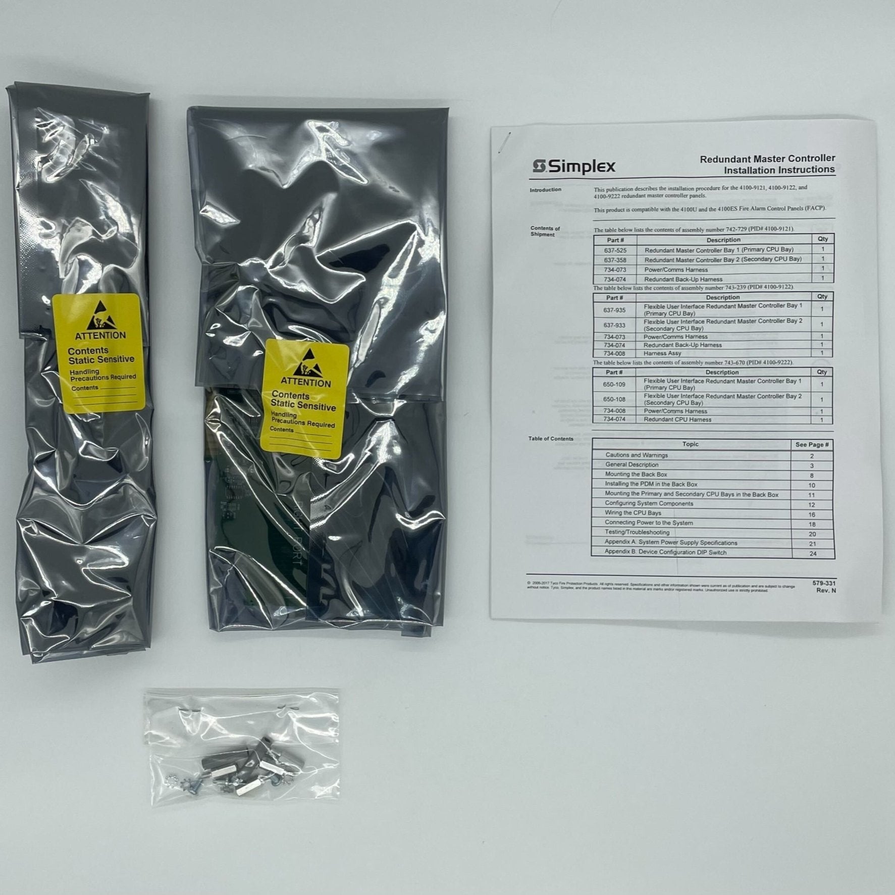 Simplex 4100-6061 fire alarm sensor with ULC certification, designed for building fire detection systems.