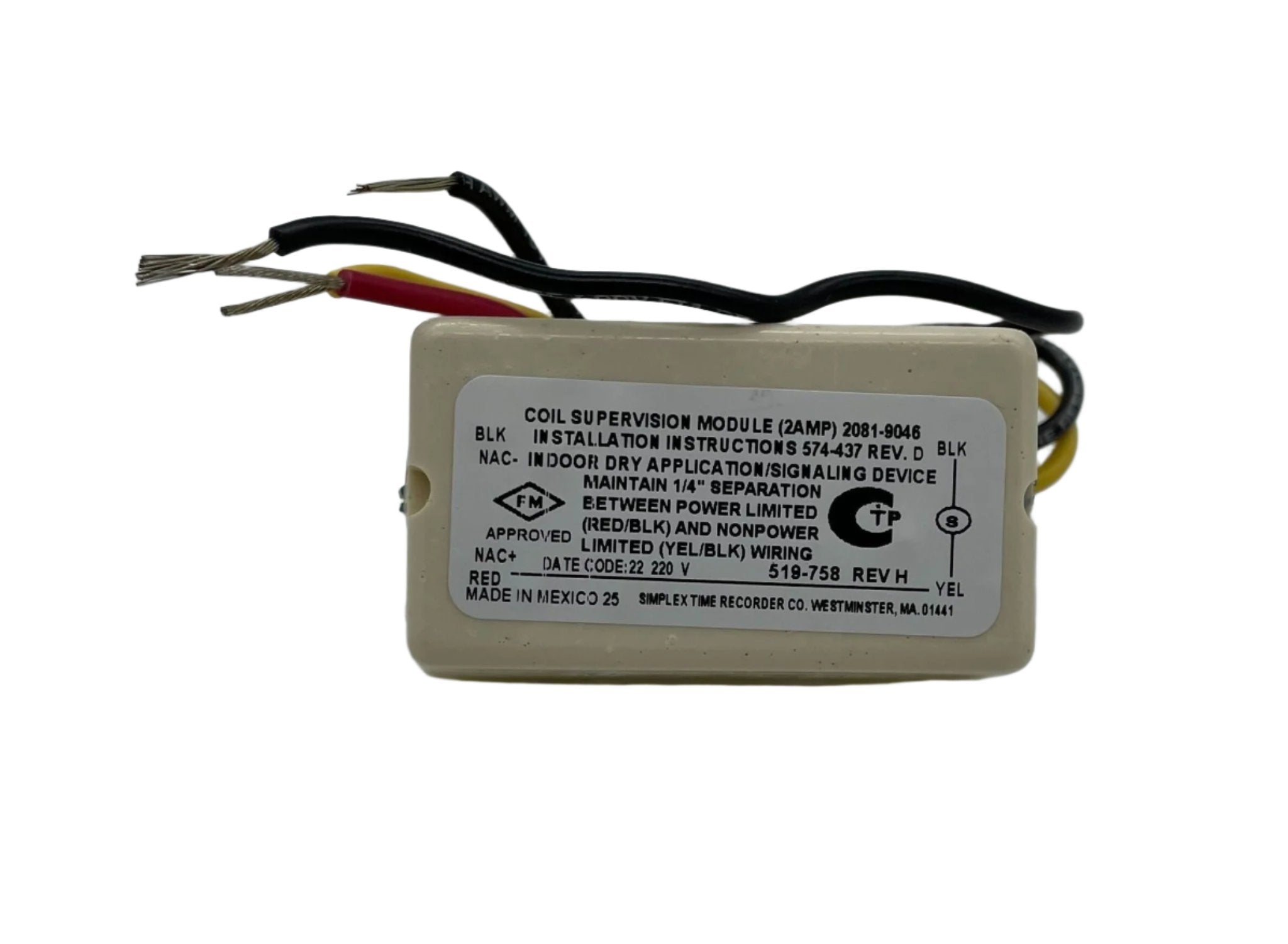 Simplex 2081-9046 modules by Simplex, shown in the image with electronic components and circuit board details.