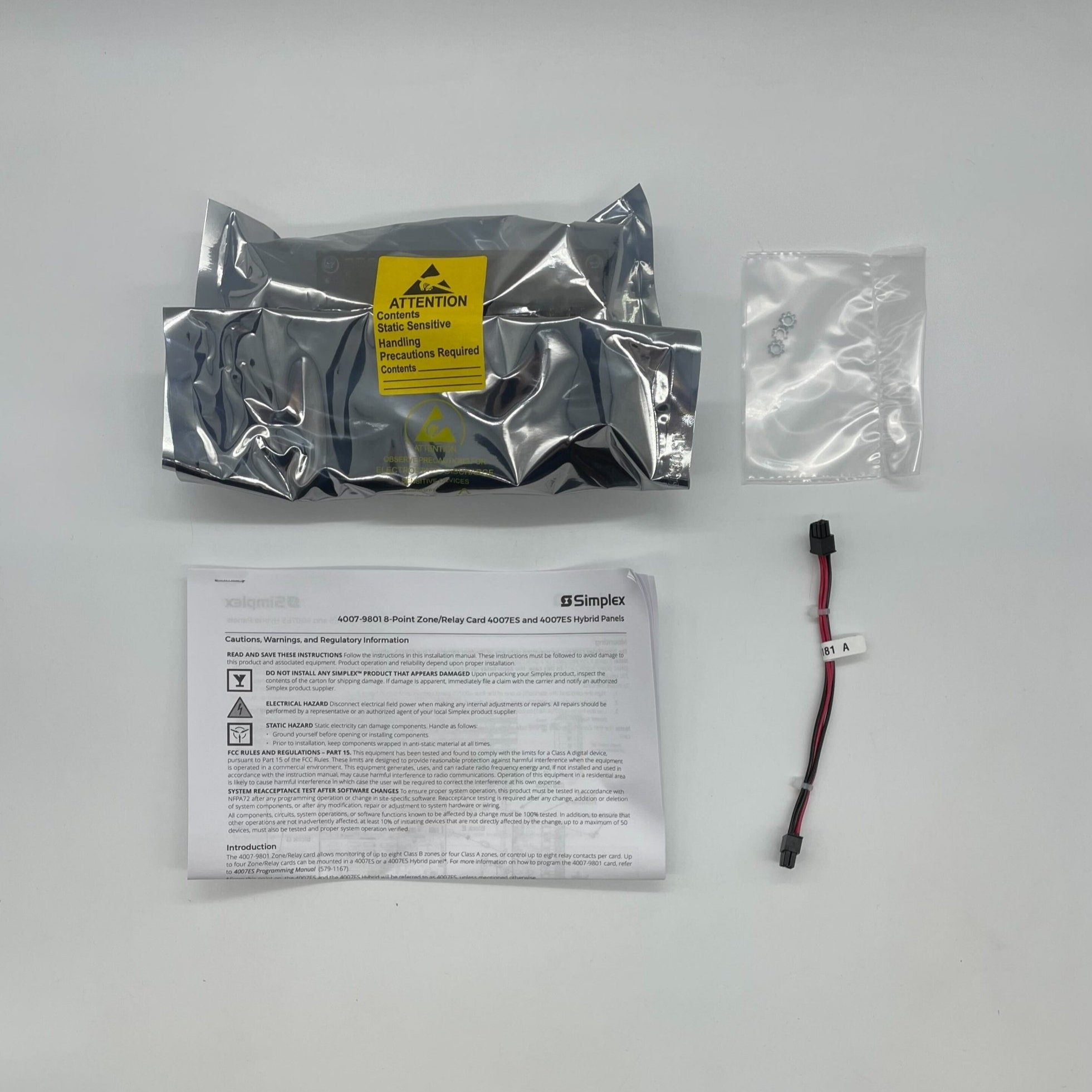 Simplex 4007-9801 modules by Simplex, showing electronic components and circuit board details.