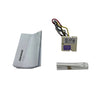 Simplex 4090-9051 fire alarm sensor showing a compact, white detection device with wiring connections on a clean background.