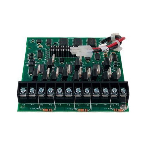 Simplex 4100-5115 modules by Simplex, showing electronic components and circuit connections on a white background.