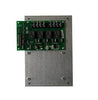 Simplex 4009-9807 fire alarm device by Simplex, mounted on a ceiling with wiring visible.