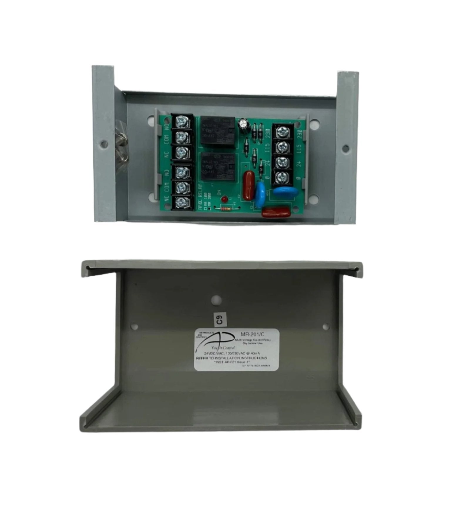 Simplex 2088-9010 relay from Simplex, showing its compact design and electrical contacts.