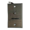 Simplex 2098-9808 fire alarm with sensor and mounting bracket, designed for fire safety in commercial buildings