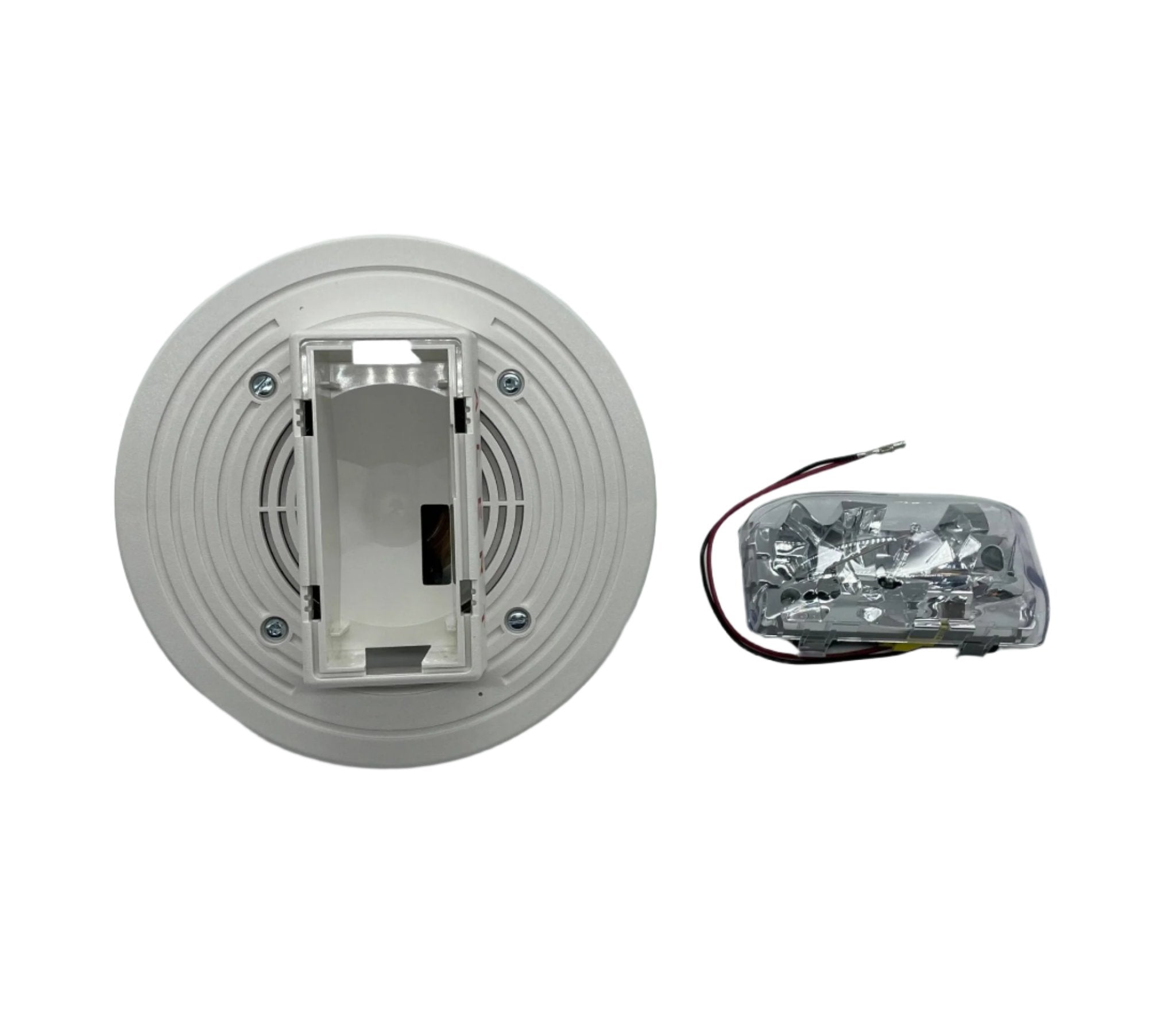 Simplex 4906-9256 Jem Systems Canada fire alarm control panel with display and control buttons.