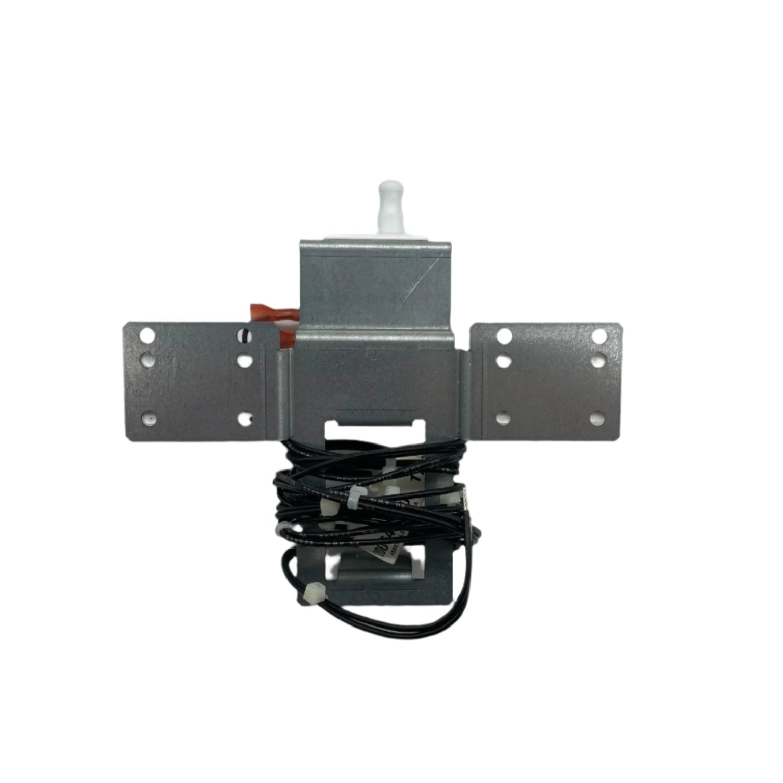 Simplex 4100-0633 fire alarm unit with control panel and wiring for fire safety system.
