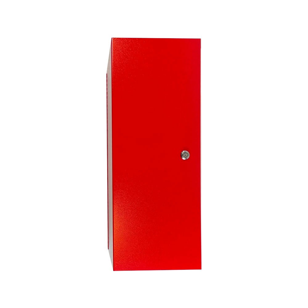 Space Age SSU00500 canister with white lid and label, designed for storage or organization purposes.