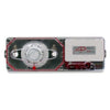 Space Age SSU-SL-2000-P fire alarm with sleek design and indicator lights, mounted on a wall for home or commercial safety.