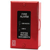Space Age SSU00684 fire alarm sensor with ULC certification, mounted on a ceiling for fire detection in commercial spaces.