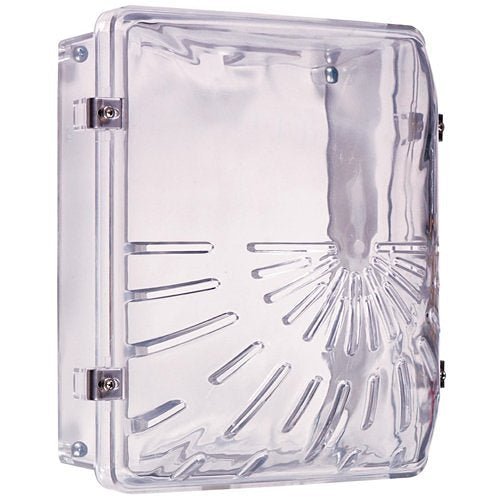 STI-1210D horn strobe damage stopper with enclosed back box, used for emergency alert systems and visual signaling.