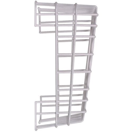 White STI-9707 Beam Smoke Damage Stopper surface mount stopper, designed to prevent smoke damage in building systems.