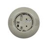 System Sensor B224BI-IV fire alarm detector with dual photoelectric and ionization sensors, mounted on ceiling in a commercial setting.