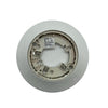 System Sensor B300-6 fire alarm detector with white plastic housing and mounting bracket on a neutral background