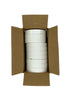 System Sensor ULC B501-WHITE-BP fire alarm in white, mounted on wall, with brand label visible, for fire safety detection.