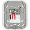 System Sensor ULC WAV-WL fire alarm with wireless communication, mounted on wall, in a commercial safety setting.