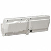 System Sensor D4120W fire alarm control module mounted on a wall with wiring visible.