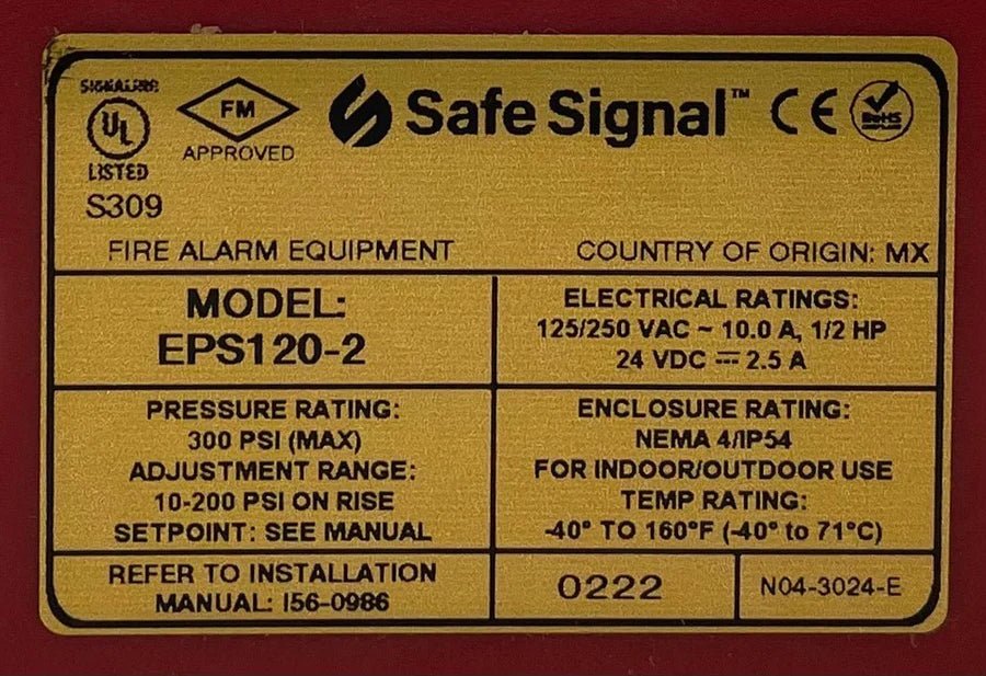 System SensorEPS120 - 2