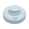 System Sensor SS-CO carbon monoxide detector with digital display and alarm, mounted on a wall in a home setting.