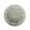System Sensor 5623 smoke detector with alarm and wiring, mounted on ceiling for fire safety detection.