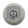 System Sensor PC4W fire alarm control panel with display and control buttons, mounted on a wall.