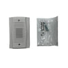 System Sensor MHW fire alarm head with black cover and mounting bracket for fire detection systems.